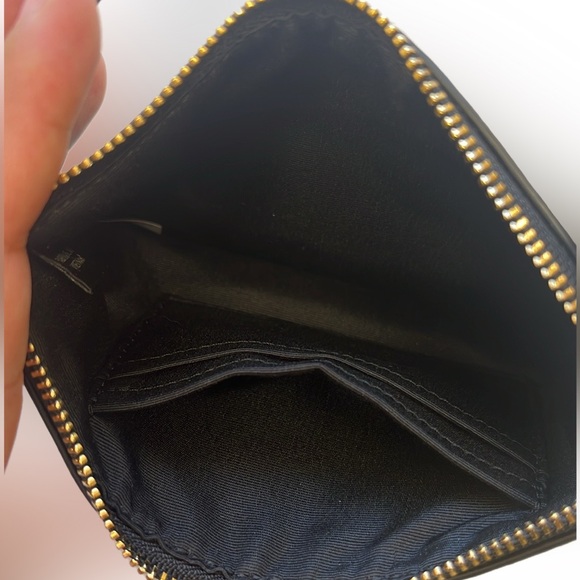 43 Coach Riley Plaid Small Wristlet Atlantic Multi F54461 - Picture 4 of 6